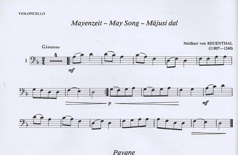 Pejtsik & Lengyel: Violoncello Music for Beginners Vol.1 (cello & piano), Edito Musica Budapest