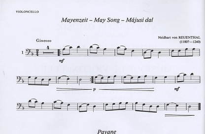 Pejtsik & Lengyel: Violoncello Music for Beginners Vol.1 (cello & piano), Edito Musica Budapest