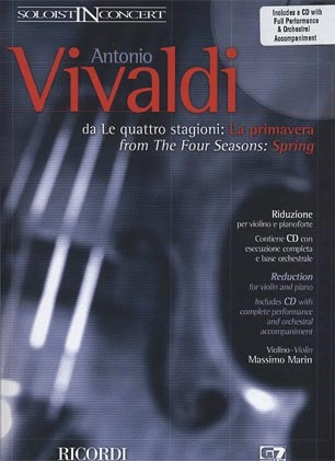 Vivaldi, Antonio: Spring from The Four Seasons (violin & piano or CD)
