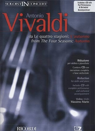 Vivaldi, Antonio: Autumn from The Four Seasons (violin & piano or CD)