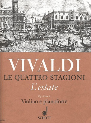 Vivaldi, A.: ''Summer'' from 4 Seasons Op.8/1 (violin & piano)