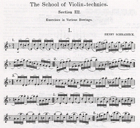 Schradieck: School of Violin Bk.3-Different Modes of Bowing SCHIRMER