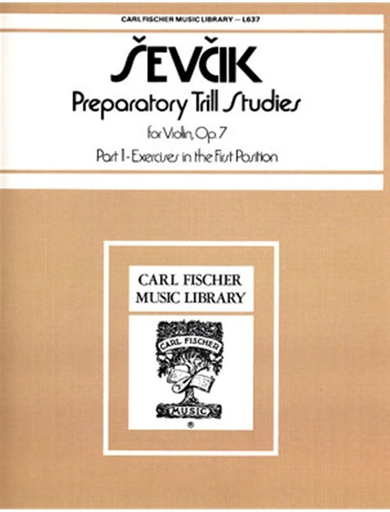 Sevcik, O.: Preparatory Trill Studies Op.7, Part 1 (violin)