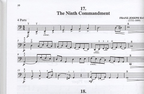 Currier, Robert: Canons for Any Combination of Instrument (cello)