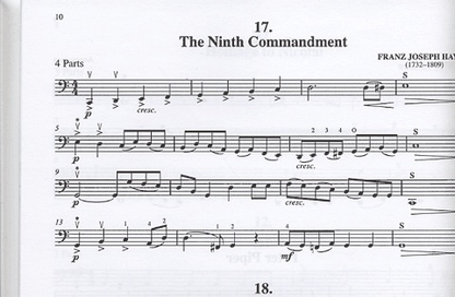 Currier, Robert: Canons for Any Combination of Instrument (cello)