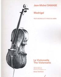 Damase, Jean-Michel: Madrigal (cello & piano or harp)