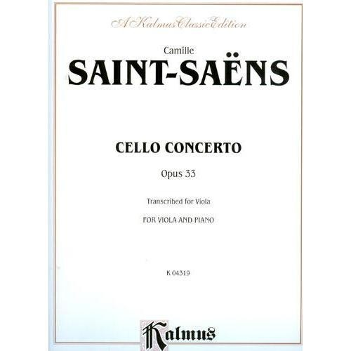 Saint-Saens, Camille: Concerto No.1 in A minor, Op.33 (cello & piano)