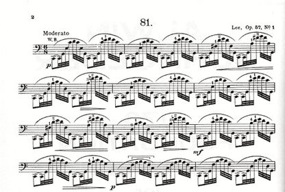 Schroeder, A.: 170 Foundation Studies for Violoncello, Vol.2 (cello) Carl Fischer