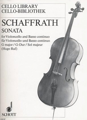 Schaffrath: Sonata (cello & piano)