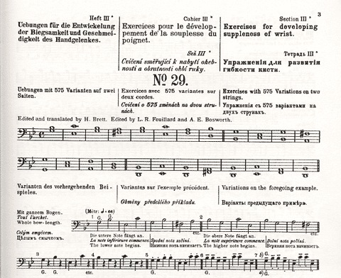 Sevcik: Op.2 No.3 School of Bowing Technique (cello)