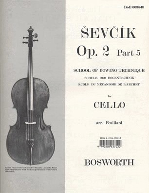 Sevcik, O.: Op.2#5 School of Bowing Technique (Cello)