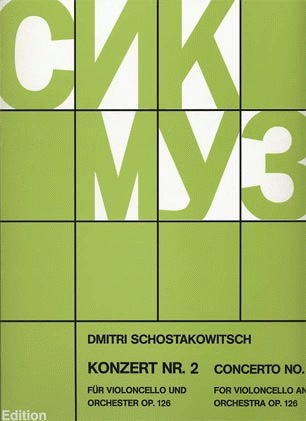 Shostakovich, Dmitri (Rostropovich): Cello Concerto No.2 (cello & piano)