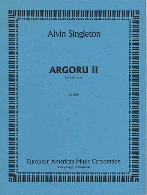 Singleton, Alvin: Argoru II for Solo Cello