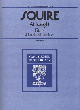 Squire, W.H.: At Twilight;Triste (cello & piano)
