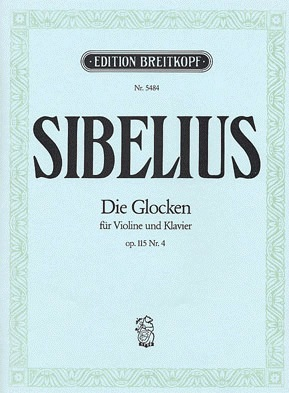 Sibelius, Jean: Glocken Op.115#4 (violin & piano)