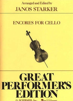 Starker, Janos: Encores for Cello (cello & piano)