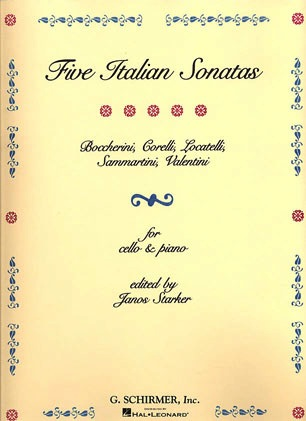 Starker, J. (ed)5 Italian Sonatas (cello & piano)