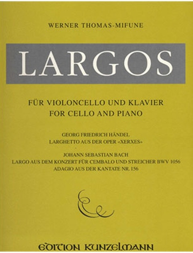 Thomas-Mifune, Werner: Largos (cello & piano)