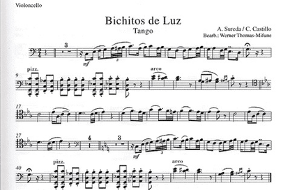 Thomas-Mifune, Werner: Seven Argentine Tangos for cello and piano