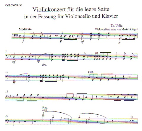 Uhlig, Th: Joking with Cello and Piano: