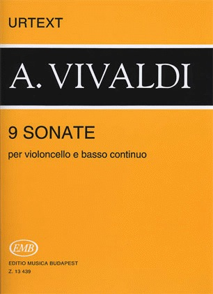 Vivaldi, A.: 9 Sonatas-urtext (cello & piano)
