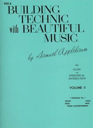Applebaum, Samuel: Building Technic with Beautiful Music Vol.2 (viola)
