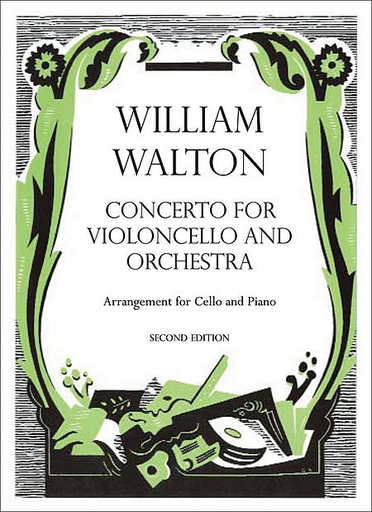 Walton, William: Cello Concerto-2nd edition (Cello & Piano) OUP