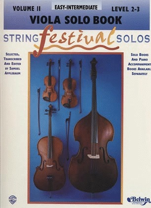 Applebaum, Samuel: String Festival Solos Easy-Intermediate Vol.2 (viola)