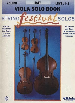 Applebaum, Samuel: String Festival Solos Easy-Intermediate Vol.1 (viola)