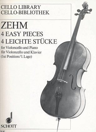 Zehm, Friedrich: 4 Easy Pieces (cello & piano)