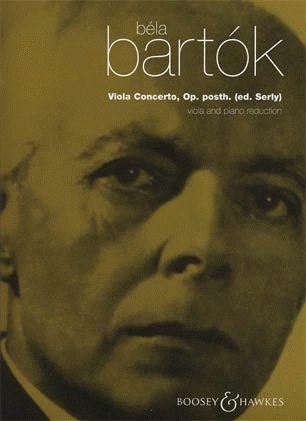Bartok (Serly): Viola Concerto, Op.Posth. (viola & piano reduction) Boosey & Hawkes
