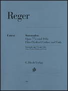 Reger, R. (Kube, ed.): Serenades, Op.77a &  Op.141a, urtext (flute, violin, and viola)