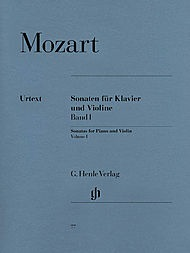 Mozart, W.A. (Seiffert, ed.): Sonatas, Vol. 1, urtext (violin and piano)