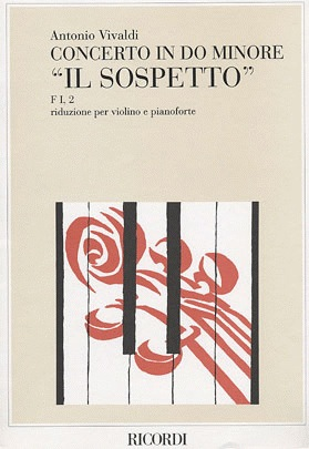 Vivaldi, A: ''Il Sospetto'' in C minor (violin & piano)