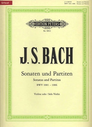 Bach, J.S. (Rostal): Six Sonatas and Partitas, BWV1001-1006 - Urtext (violin)