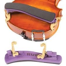 Kun Collapsible MINI Purple Violin Shoulder Rest, 1/4-1/16 | Metzler Violins