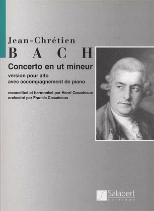 Bach, J.C. (Casadesus): Concerto in C minor (viola & piano)
