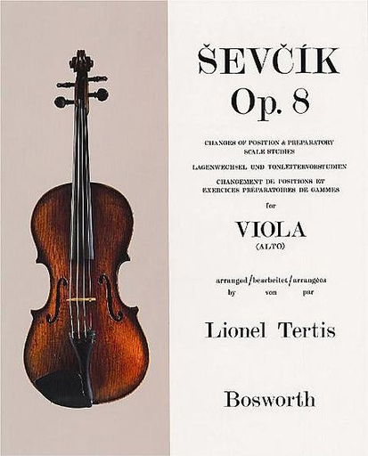 Sevcik, O. (Tertis): Changes of Position Op.8 (Viola)
