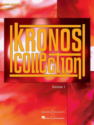 Kronos Collection Vol.1 for String Quartet (score and parts)
