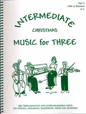 Kelley, D.: Music for Three Christmas Intermediate (cello)