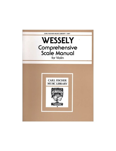 Wessely, Hans: Complete Scale Manual (violin)