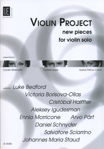Universal Edition: (Collection) Violin Project - New Pieces for Violin Solo