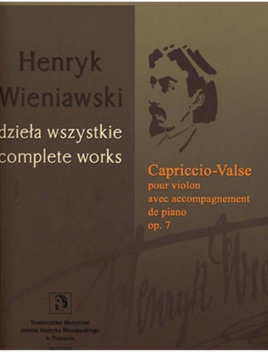 Wieniawski, Henri: Capriccio-Valse Op.7 (violin & piano)