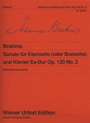 Brahms, Johannes: Sonata Op120 #2 urtext (viola & piano)