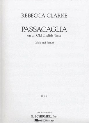 Clarke, Rebecca: Passacaglia on an Old English Tune (viola & piano)