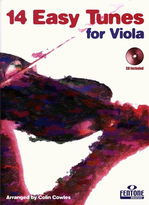 Cowles: (Collection) 14 Easy Tunes for Viola (viola & piano, CD)