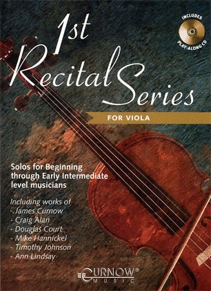 Curnow, James: 1st Recital Series for Viola (viola & CD)
