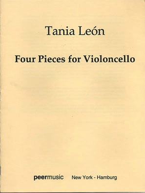 Leon, Tania: Four Pieces for Cello Solo