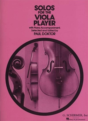 Doktor, Paul: Solos for the Viola Player (viola & piano)