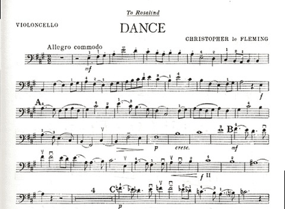 LeFleming, Christopher: Air & Dance cello